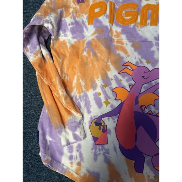 Disney World Epcot Festival of Arts 2021 Figment Tie Dye Spirit Jersey Adult XL - Picture 8 of 8